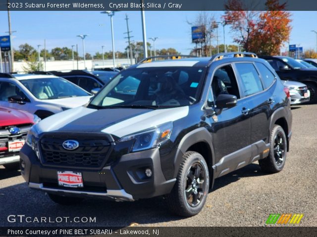 2023 Subaru Forester Wilderness in Crystal Black Silica