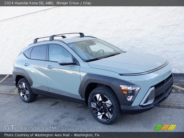 2024 Hyundai Kona SEL AWD in Mirage Green