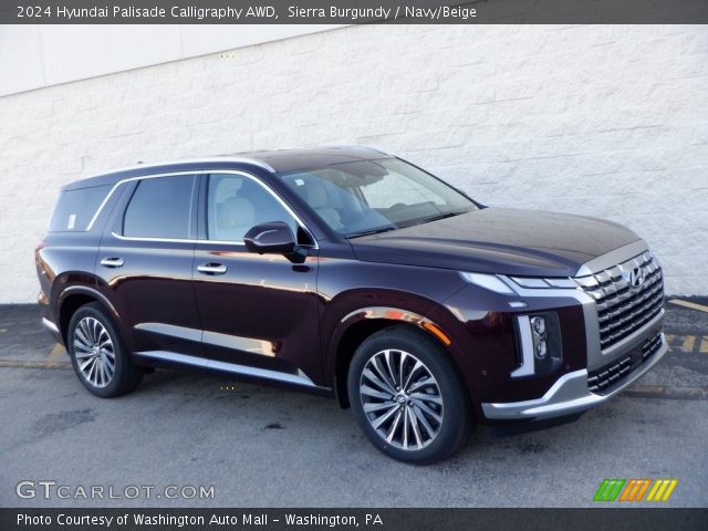 2024 Hyundai Palisade Calligraphy AWD in Sierra Burgundy
