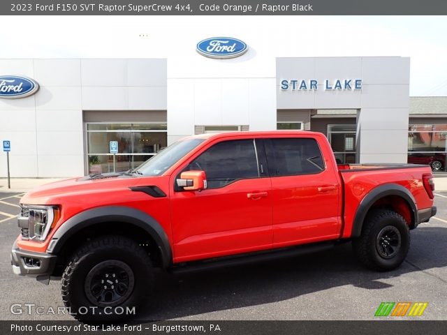2023 Ford F150 SVT Raptor SuperCrew 4x4 in Code Orange