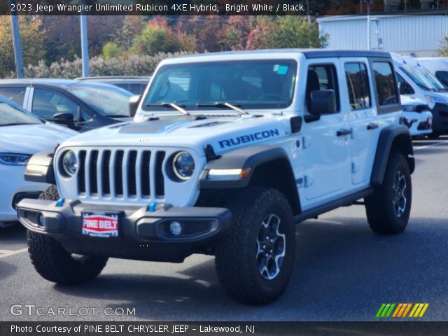 2023 Jeep Wrangler Unlimited Rubicon 4XE Hybrid in Bright White