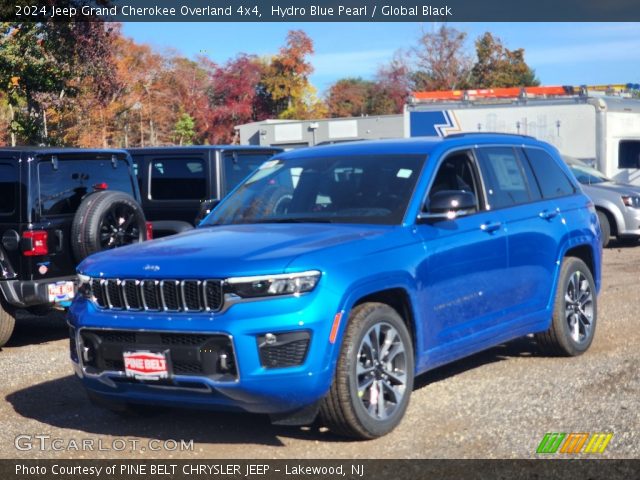 2024 Jeep Grand Cherokee Overland 4x4 in Hydro Blue Pearl