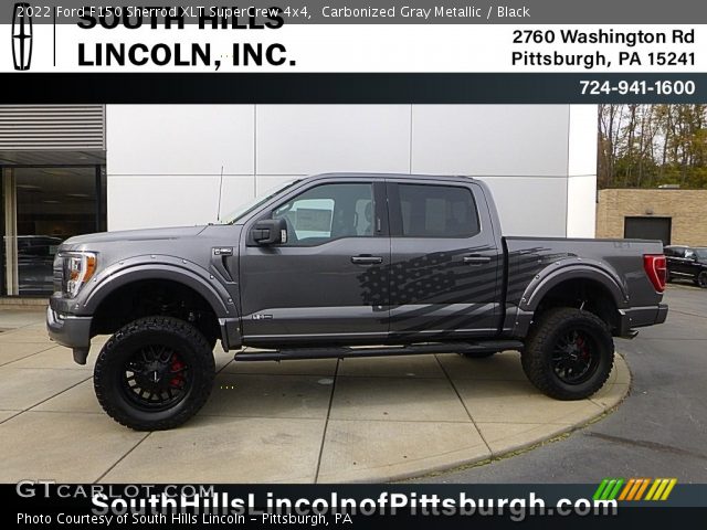 2022 Ford F150 Sherrod XLT SuperCrew 4x4 in Carbonized Gray Metallic