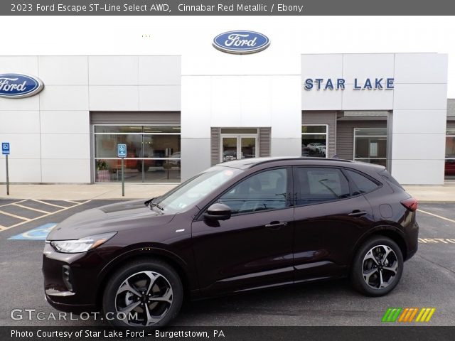 2023 Ford Escape ST-Line Select AWD in Cinnabar Red Metallic