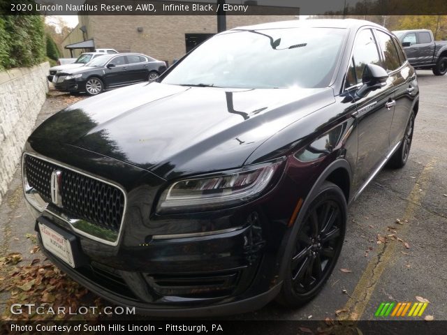 2020 Lincoln Nautilus Reserve AWD in Infinite Black