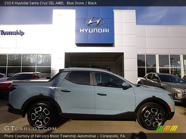 2024 Hyundai Santa Cruz SEL AWD in Blue Stone