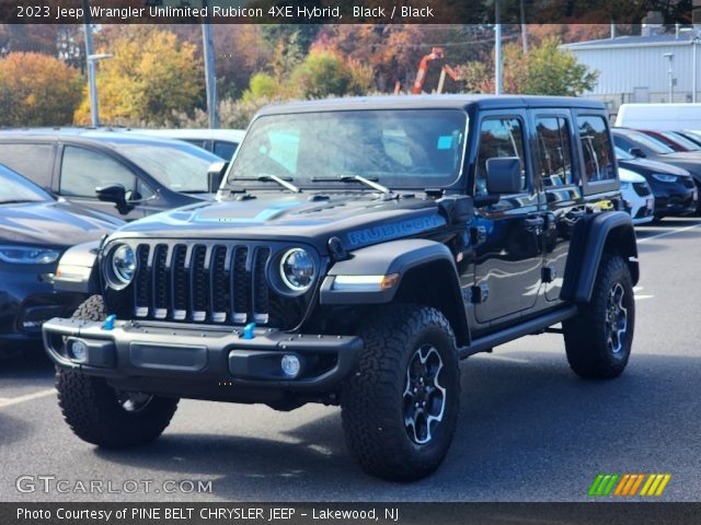 2023 Jeep Wrangler Unlimited Rubicon 4XE Hybrid in Black