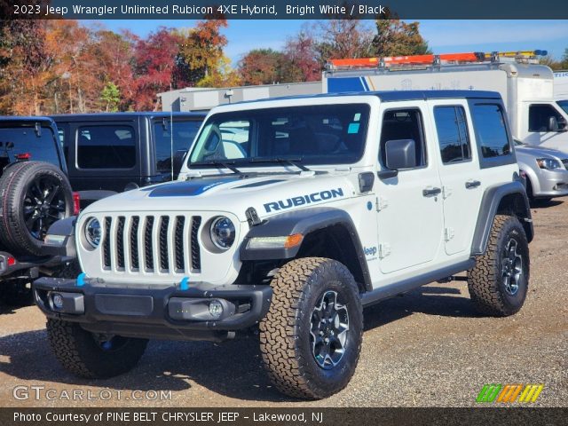 2023 Jeep Wrangler Unlimited Rubicon 4XE Hybrid in Bright White