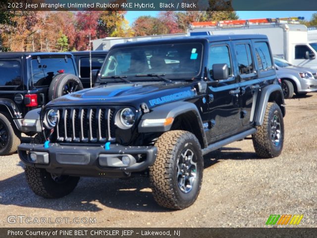 2023 Jeep Wrangler Unlimited Rubicon 4XE Hybrid in Black