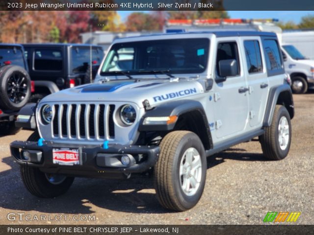 2023 Jeep Wrangler Unlimited Rubicon 4XE Hybrid in Silver Zynith