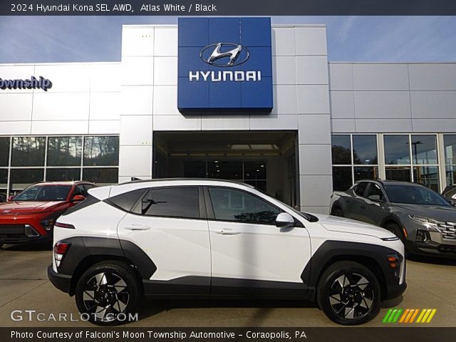 2024 Hyundai Kona SEL AWD in Atlas White