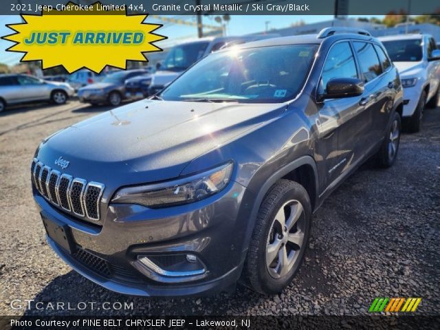 2021 Jeep Cherokee Limited 4x4 in Granite Crystal Metallic
