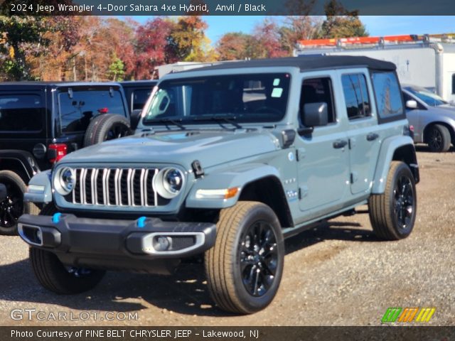 2024 Jeep Wrangler 4-Door Sahara 4xe Hybrid in Anvil