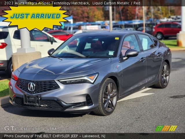 2023 Acura Integra A-Spec Technology Hatchback in Liquid Carbon Metallic
