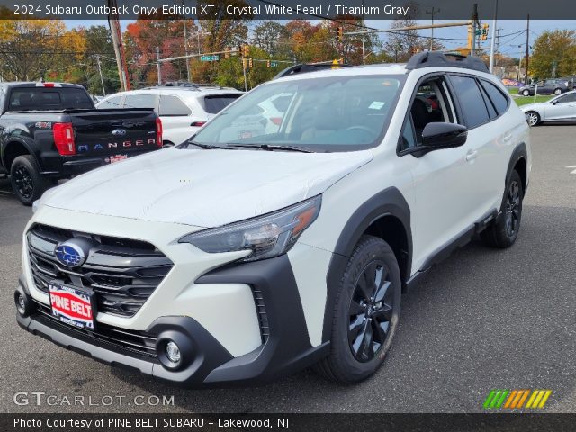 2024 Subaru Outback Onyx Edition XT in Crystal White Pearl