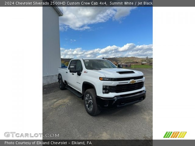2024 Chevrolet Silverado 2500HD Custom Crew Cab 4x4 in Summit White