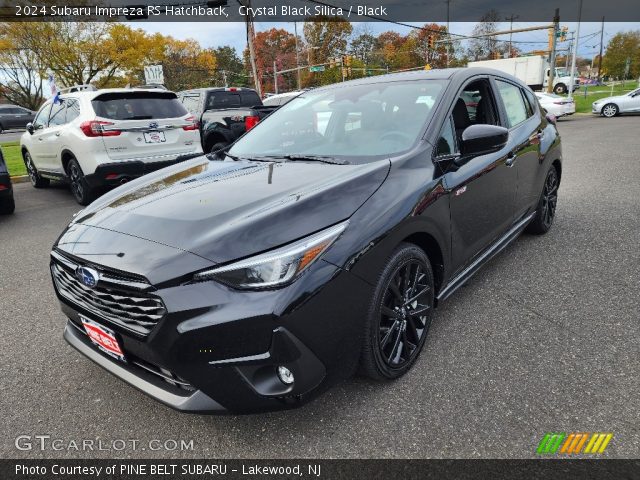 2024 Subaru Impreza RS Hatchback in Crystal Black Silica