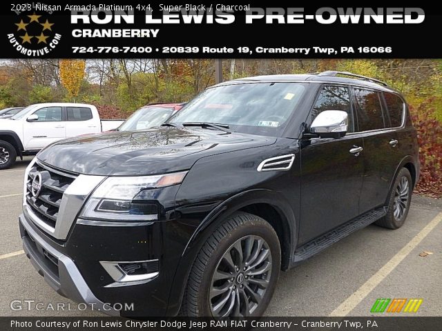 2023 Nissan Armada Platinum 4x4 in Super Black