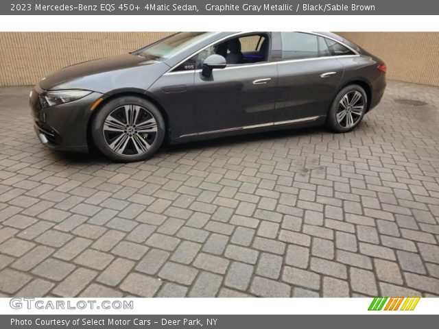 2023 Mercedes-Benz EQS 450+ 4Matic Sedan in Graphite Gray Metallic