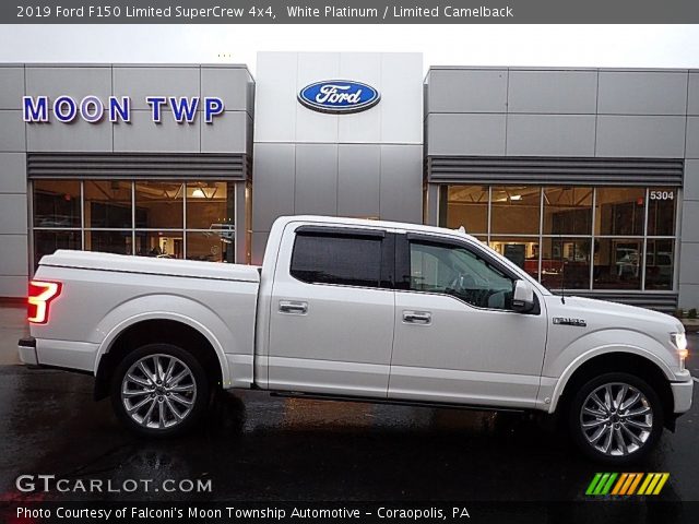 2019 Ford F150 Limited SuperCrew 4x4 in White Platinum