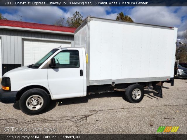 2015 Chevrolet Express Cutaway 3500 Moving Van in Summit White