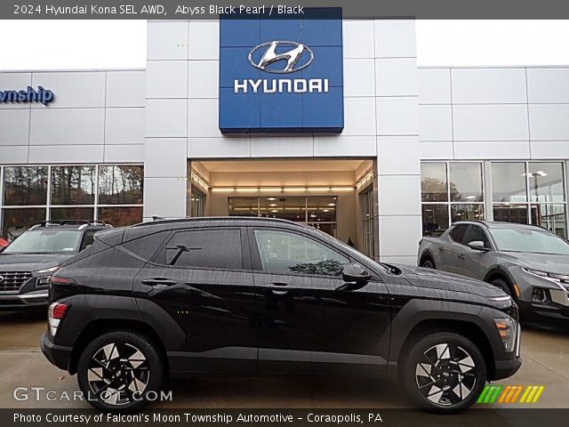 2024 Hyundai Kona SEL AWD in Abyss Black Pearl