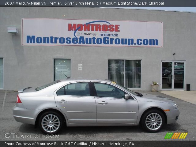 2007 Mercury Milan V6 Premier in Silver Birch Metallic