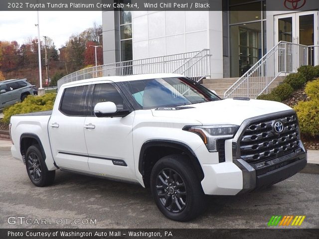 2022 Toyota Tundra Platinum Crew Cab 4x4 in Wind Chill Pearl