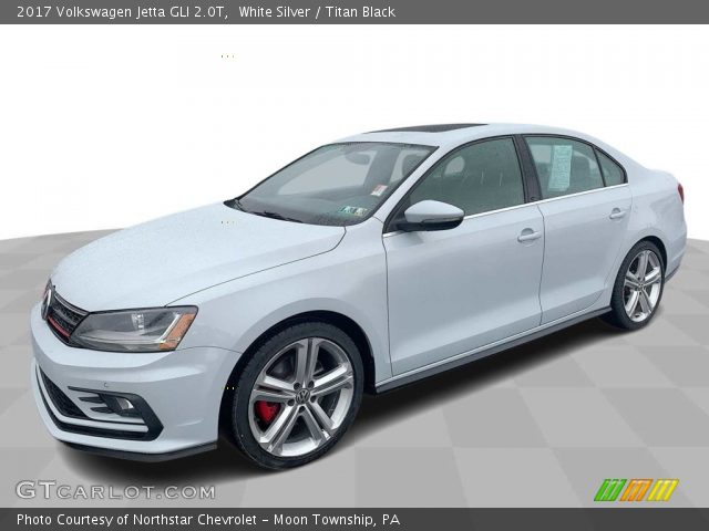 2017 Volkswagen Jetta GLI 2.0T in White Silver