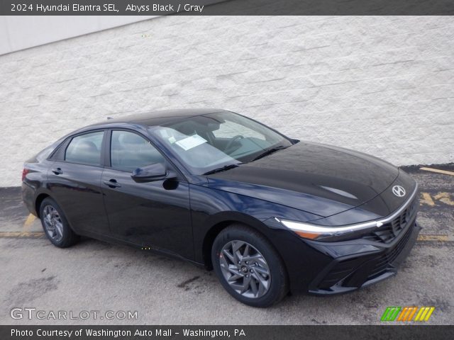2024 Hyundai Elantra SEL in Abyss Black