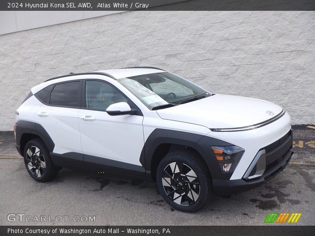 2024 Hyundai Kona SEL AWD in Atlas White