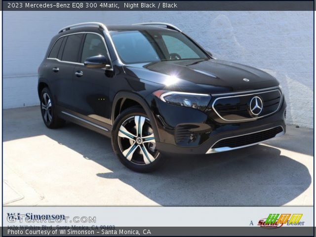 2023 Mercedes-Benz EQB 300 4Matic in Night Black