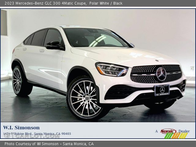2023 Mercedes-Benz GLC 300 4Matic Coupe in Polar White