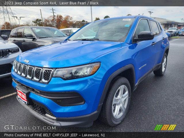 2023 Jeep Compass Sport 4x4 in Laser Blue Pearl