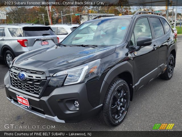 2023 Subaru Forester Wilderness in Crystal Black Silica