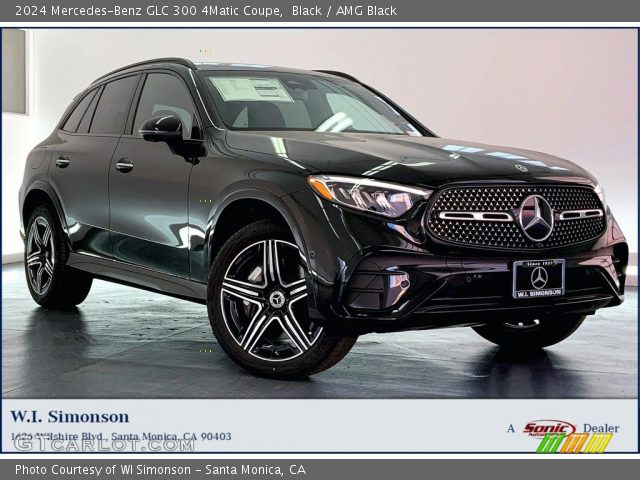 2024 Mercedes-Benz GLC 300 4Matic Coupe in Black