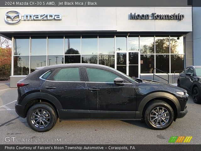 2024 Mazda CX-30 S AWD in Jet Black Mica