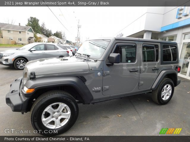 2021 Jeep Wrangler Unlimited Sport 4x4 in Sting-Gray