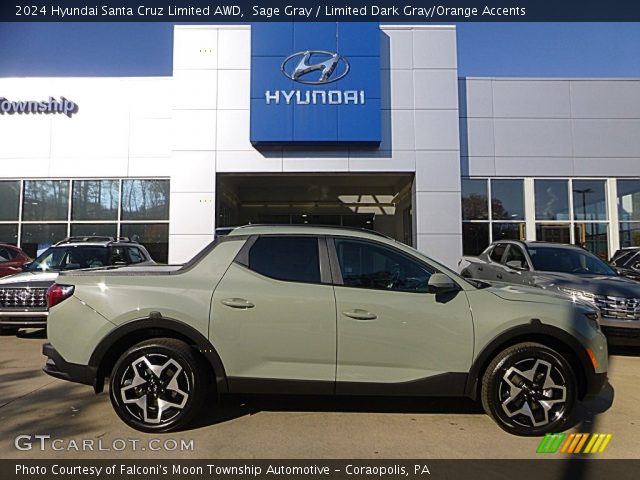 2024 Hyundai Santa Cruz Limited AWD in Sage Gray