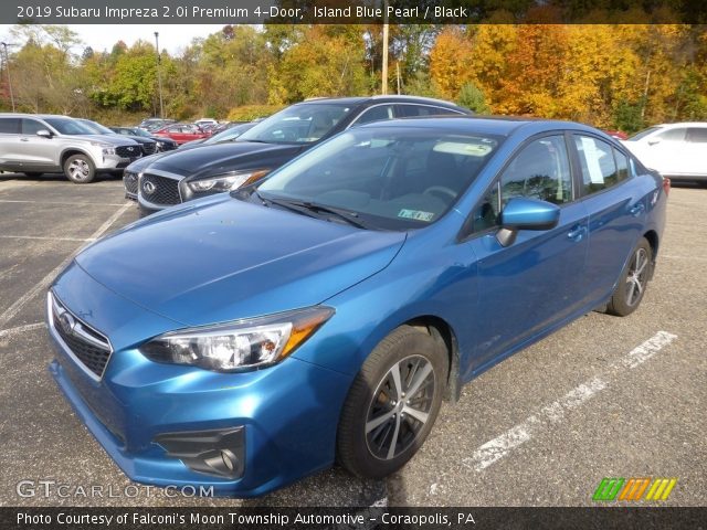 2019 Subaru Impreza 2.0i Premium 4-Door in Island Blue Pearl