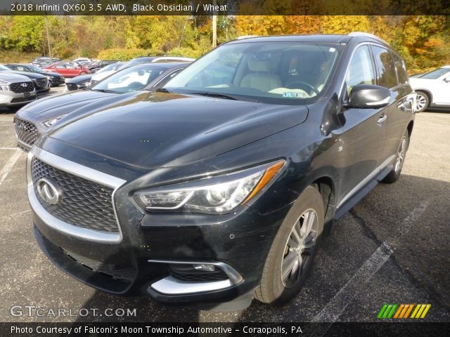 2018 Infiniti QX60 3.5 AWD in Black Obsidian