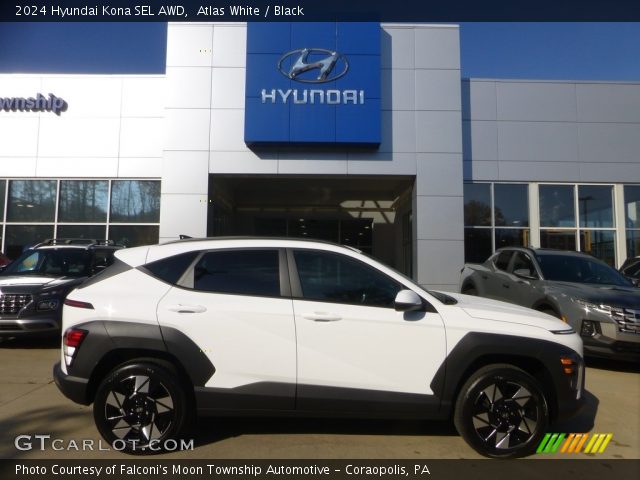 2024 Hyundai Kona SEL AWD in Atlas White
