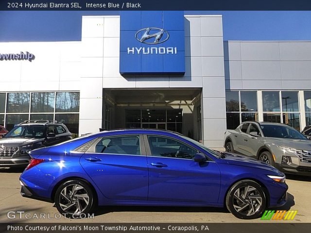 2024 Hyundai Elantra SEL in Intense Blue
