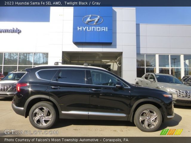 2023 Hyundai Santa Fe SEL AWD in Twilight Black