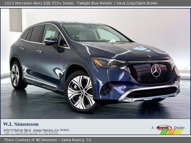 2023 Mercedes-Benz EQE 350+ Sedan in Twilight Blue Metallic