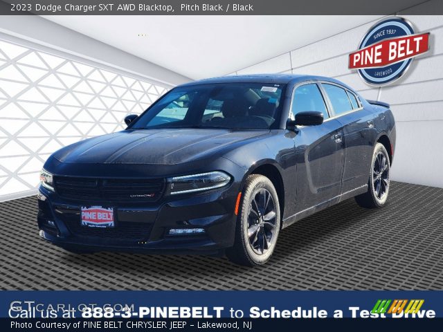2023 Dodge Charger SXT AWD Blacktop in Pitch Black