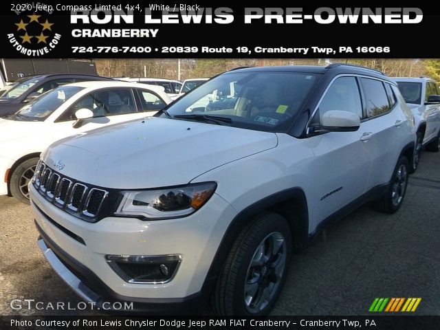 2020 Jeep Compass Limted 4x4 in White