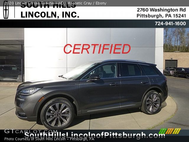 2020 Lincoln Corsair Reserve AWD in Magnetic Gray
