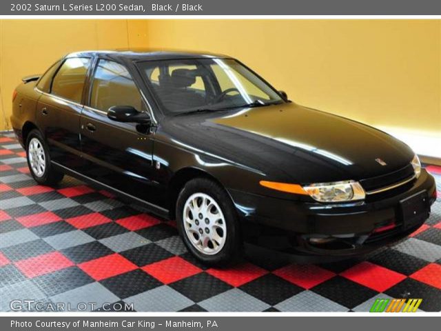 2002 Saturn L Series L200 Sedan in Black