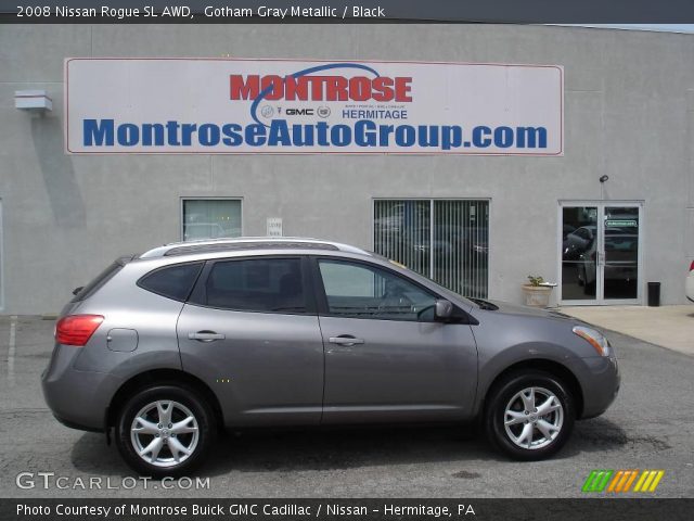 2008 Nissan Rogue SL AWD in Gotham Gray Metallic